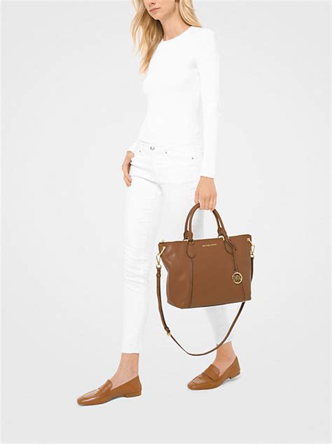 michael kors sierra bag|Michael Michael Kors Sierra Leather Medium Satchel .